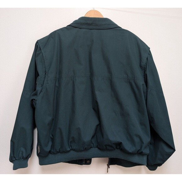 PACIFIC TRAIL Mens Jacket Sz XL Full Zip Flannel Lined Green - Picture 5 of 10